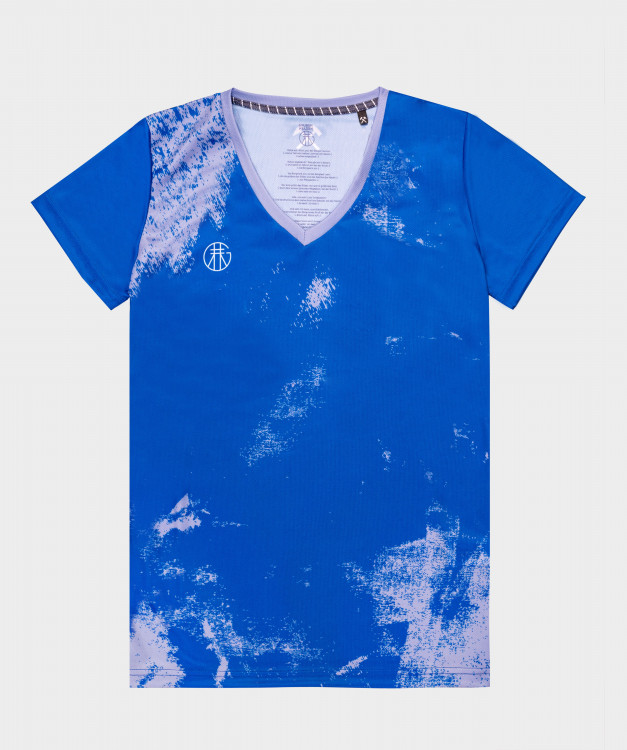 Sport Shirt Frauen - Blau