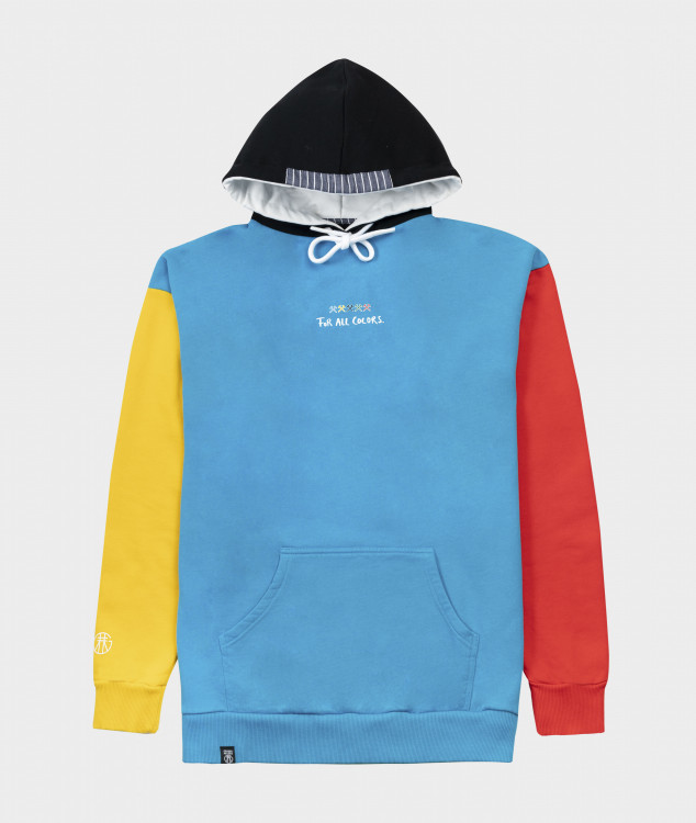 Hoodie "For all Colors" - Bunt